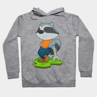 Racoon Handyman Wrench Hoodie